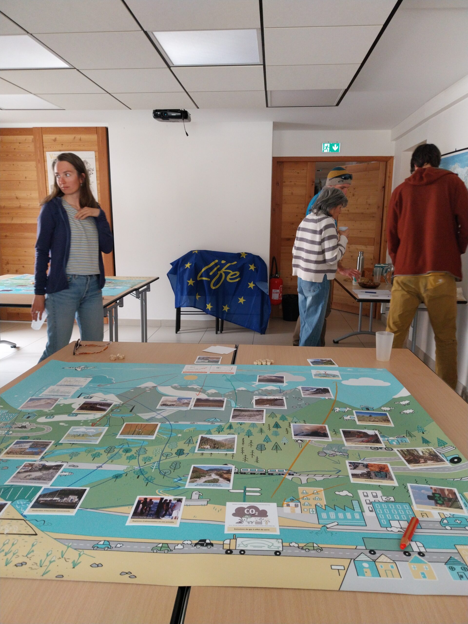 Un atelier “Fresque de la montagne” pour les éco-acteurs de la Réserve de biosphère
