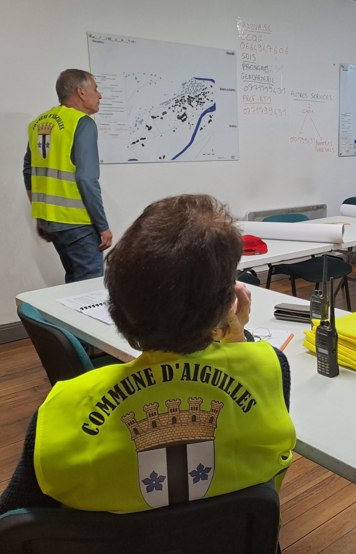 Exercices de gestion de crise dans les communes du Queyras