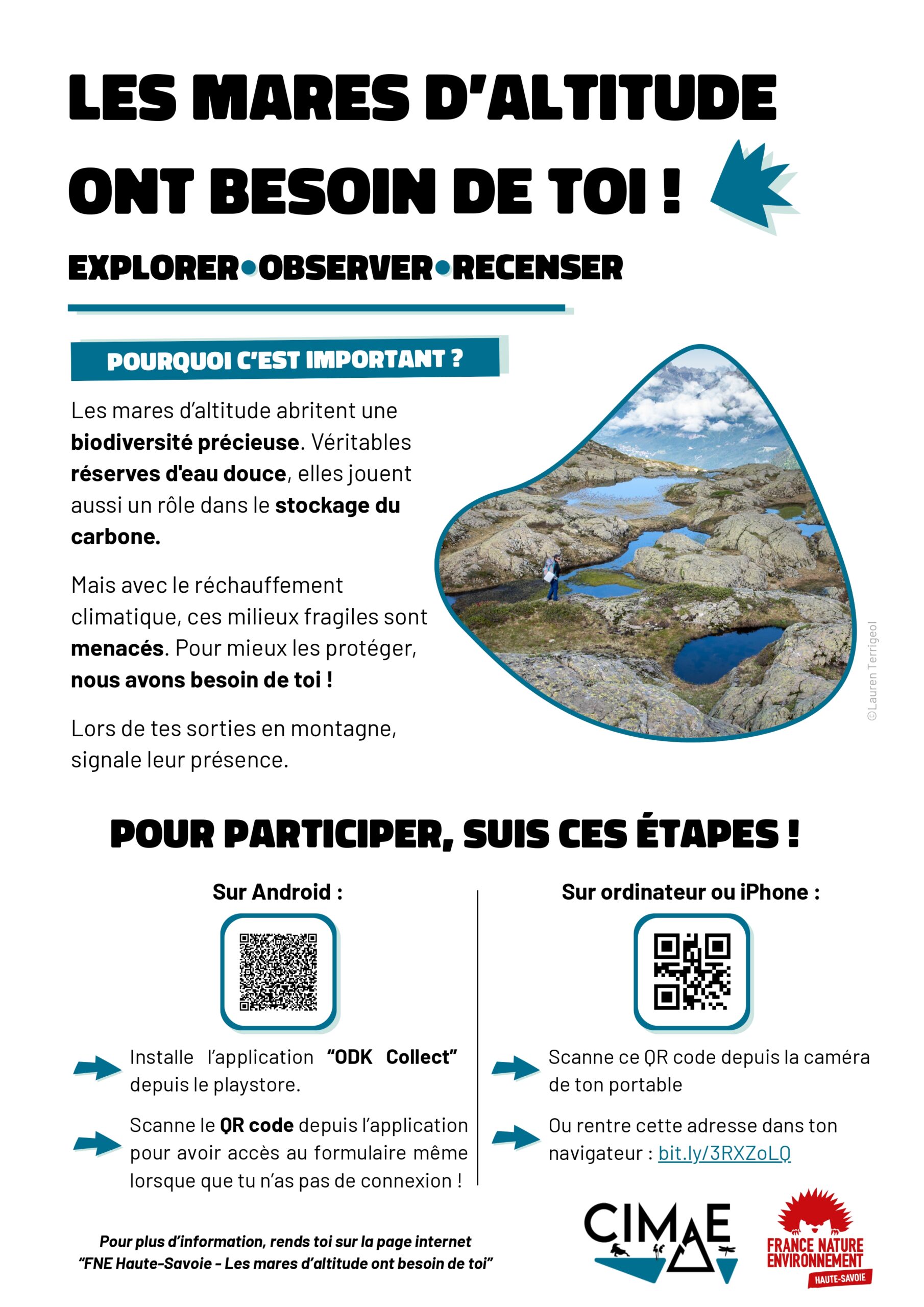 Le projet CIMaE : les mares d’altitude ont besoin de vous !